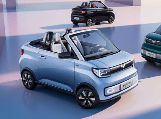Wuling Hongguang Mini EV Cars 280KM With 2 Doors 2 Seats