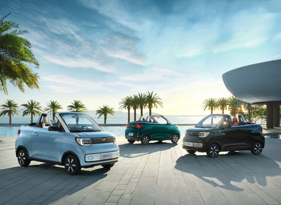 2 Doors 2 Seats Wuling Ev Car Mini Wuling Hong Guang 280KM