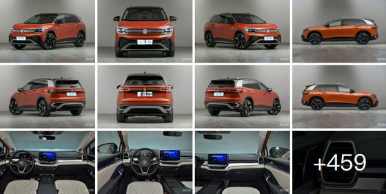 VW ID.6 CROZZ China Car Manufacturer 439-586KM Pure Electric Car Mid-Large Size 5 Doors 7seats