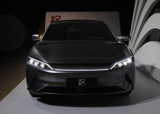 5 Doors 5 Seats BYD Han EV Cars Pure Electric Mid Large  610-715KM